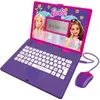 Image de Jeux éducatifs ordinateur bilingue Barbie de124 Activités en Anglais / Français Lexibook Violet 5,1x9,7 cm JC598BBi1