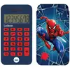 Image de Calculatrice De Poche Spiderman Avec Couvercle De Protection, Fonctions Classiques Et Évoluées, À Piles Et Solaire Bleu