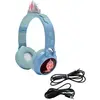 Image de Casque Lumineux Pliable Bluetooth Et Filaire La Reine Des Neiges Avec Limitation Du Volume Multicolore