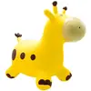 Image de Girafe Sauteuse Gonflable Jaune Jaune