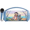 Image de Enceinte Bluetooth sans-fil lumineuse avec micro Lexibook Stitch Bleu TU BTP185DZ