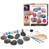 Image de Kit De Création Artistique Sur Pierres Avec Effet Métallique Multicolore