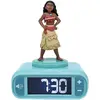 Image de Réveil Avec Veilleuse Vaiana En 3d Multicolore