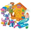 Image de Kit De Fabrication De Figurines Stitch En Pâte À Modeler Douce Et Malléable Multicolore