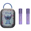 Image de Karaoke Bluetooth Stitch Avec 2 Micros Sans Fil Multicolore