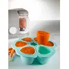 Image de Boîte multi-portions, 6 x 150 ml, spécial congélation bleu