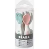 Image de Lot De 10 Couverts Ergonomiques 2e   ge Old Pink/ Airy Green/ Light Mi