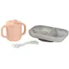 Image de Coffret D'apprentissage 3 Pièces Silicone Rose
