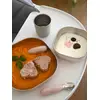 Image de Coffret-repas 3 pièces inox rose