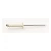 Image de DEGOMETAL - 100 Rivets aveugles éclatés Alu/Acier Tête Ronde Standard - Ral9002 4X16 - 133 140 161
