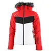 Image de Veste de ski femme Peak Mountain Rouge L AFIDOL/HE/NR/ROUGE/NOIR