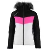 Image de Veste de ski femme Peak Mountain Noir L AFIDOL/HE/BF/NOIR/FUSHIA