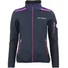 Image de Polaire zippé femme Peak Mountain 490G Bleu L ACHILLE/QI/MARINE