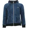 Image de Blouson polaire à capuche femme Peak Mountain Almi Bleu L ALMI/QI/MARINE