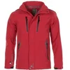 Image de Veste softshell enfant Peak Mountain Ecilo Rouge 12 ans ECILO/10-16/BG-ROUGE
