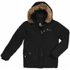 Image de Parka ski fille Peak Mountain Galava Noir 14 ans GALAVA/YL-NOIR