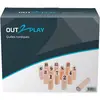 Image de Jeu Quilles Nordiques En Bois Multicolore