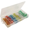 Image de SODELEC - Assortiment de 120 fusibles enfichables standard - 14102