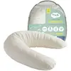 Image de Coussin De Maternité Et D'allaitement Bamboo Blanc