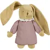 Image de Peluche Musicale Lapin Nid D'ange Vieux Rose