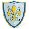 Image de Bouclier Fleur De Lys Bleu