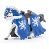 Image de Figurine Cheval Du Chevalier Lion Bleu Bleu