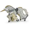 Image de Cheval De Maître Cimier Licorne Gris