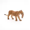 Image de Figurine Lionne Avec Son Bébé Lionceau Marron