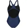Image de Maillot de bain 1 pièce femme Arena Team Pro Solid Bleu 36 004760-750