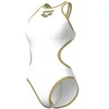 Image de Maillot de bain 1 pièce femme Arena Biglogo Blanc 36 001198-106