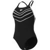 Image de Maillot de bain 1 pièce femme Arena Losange Noir 36 006654-510