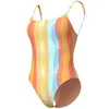 Image de Maillot de bain 1 pièce femme Arena Water Pring Orange S 007073-301