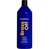 Image de Matrix Total Results Brass Off Brunette Shampooing Bleu pour Cheveux Bruns Éclaircis (1 ml)