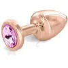 Image de Plug Anal Aluminium Bijou Pink Angel XS