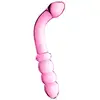 Image de Dildo en verre perlé Glossy N°8