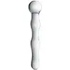 Image de Dildo en Verre Ondulé Point G Glossy N°10