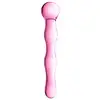 Image de Dildo en Verre Ondulé Point G Glossy N°10
