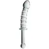 Image de Dildo en Verre Point G avec Poignée Glossy N°16
