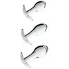 Image de Kit de 3 Plugs Anal en Verre Glossy N°17