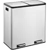 Image de Poubelle Valberg Inox 2x30l