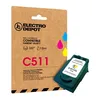 Image de Cartouche D'encre Electro Depot Compatible Canon C 511 3 Couleurs