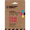 Image de Multipack Cartouches D'encres Electro Depot Compatible Canon C545/546 Pack Noir+couleur