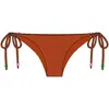 Image de Bas de maillot de bain femme Banana Moon Lina Seaglitter Orange XL LINA SEAGLITTER-LFD92