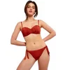 Image de Haut de maillot de bain femme Banana Moon Auleo Amores Marron S AULEO AMORES-SIA68