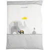 Image de Housse De Couette Et Taie En Coton - Babyfan Gris