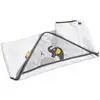 Image de Sortie De Bain Et Son Gant En Coton - Babyfan Blanc