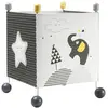 Image de Luminaire Enfant À Poser En Coton - Babyfan Gris