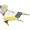 Image de Doudou Mouchoir Eléphant En Velours - Babyfan Gris