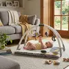Image de Tapis D'éveil Avec Arches En Velours - Babyfan Blanc