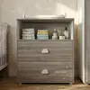 Image de Commode À Langer En Bois - Smile Gris